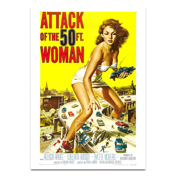 Attacke of the 50ft Woman poster