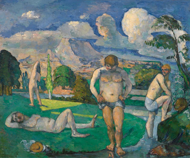 bathers at rest - Paul Cézanne