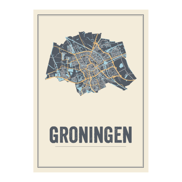 Groningen Stad kaart
