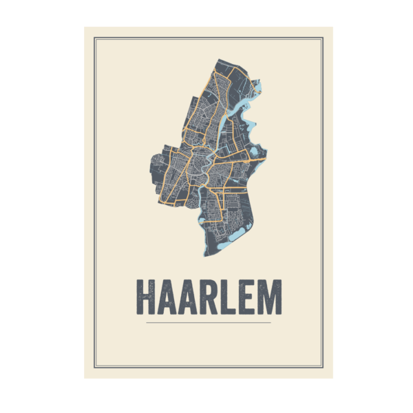 Stadskaart Haarlem