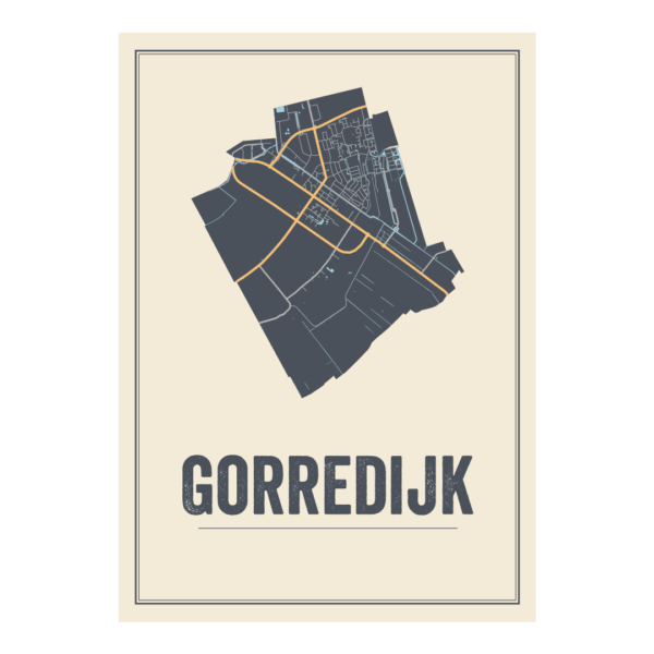 poster Gorredijk Nederland