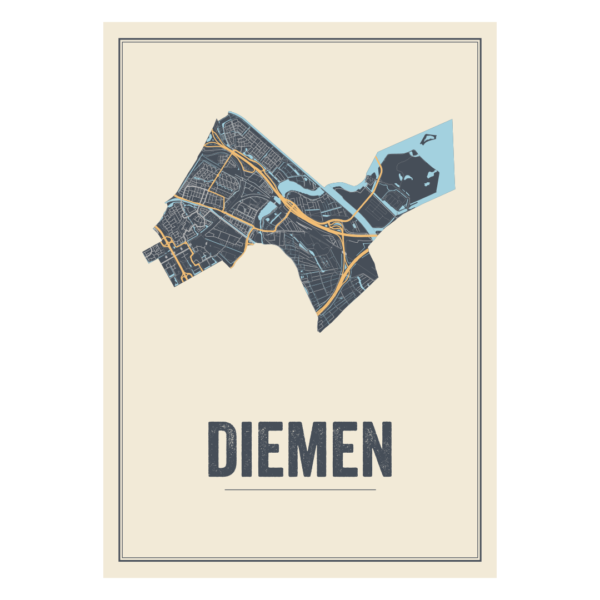 poster van Diemen-Nederland