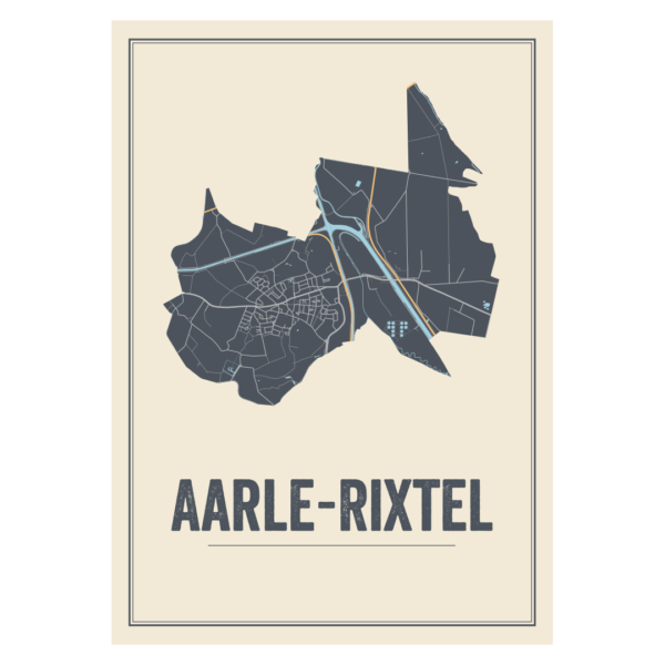 stadskaart Aarle-Rixtel