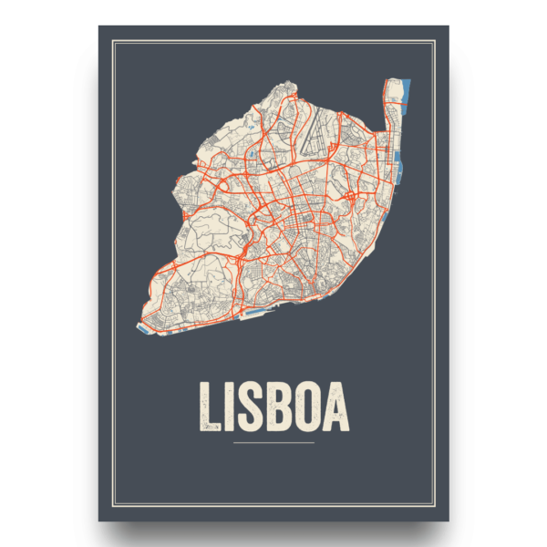 Lisboa, Portugal poster