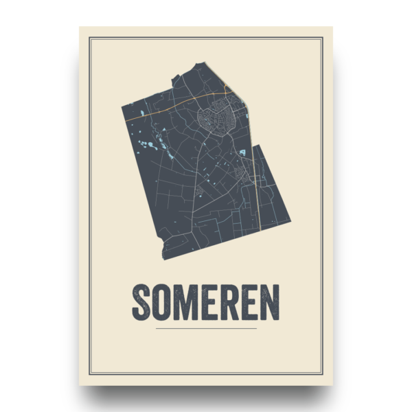 Someren, Noord-Brabant kaart