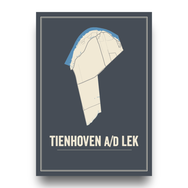 Stadskaart Tienhoven
