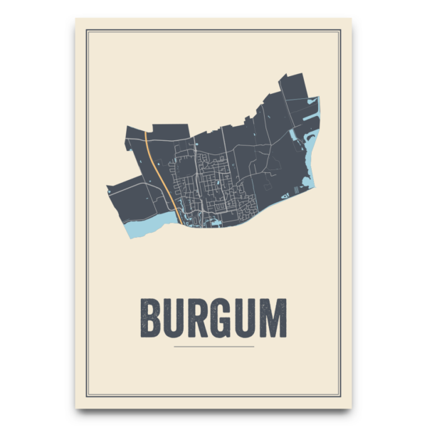 Burgum Friesland posters