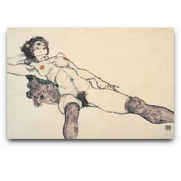 Egon Schiele nude art