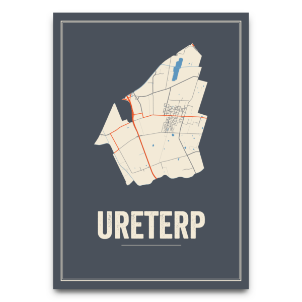 kaarten poster Ureterp
