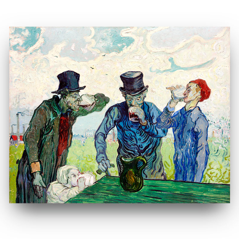 The Drinkers Vincent van Gogh