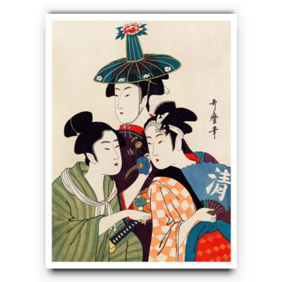 Geisha girls poster