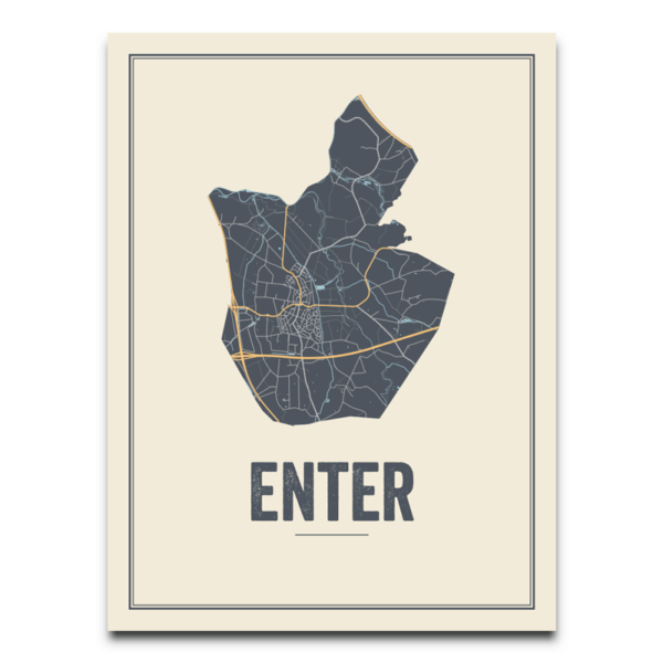 Enter stadskaart