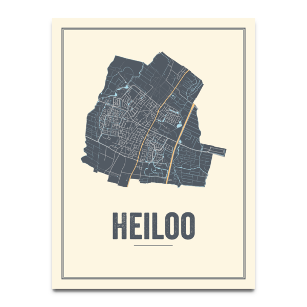 Heiloo kaarten poster