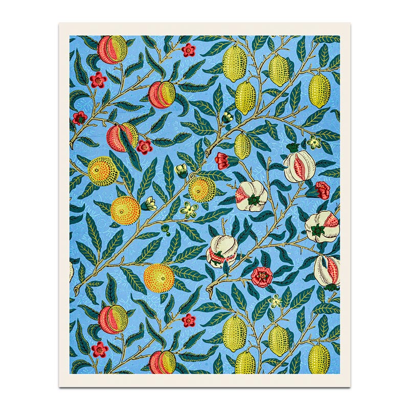 Fruits poster William Morris