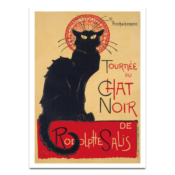 Tournee-du-chat-noir vintage poster