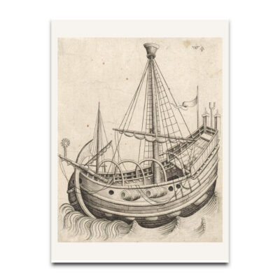 Dutch ship print