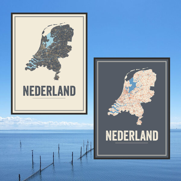 Nederlands poster kaarten