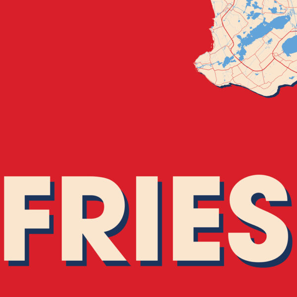 Fries typographic detail