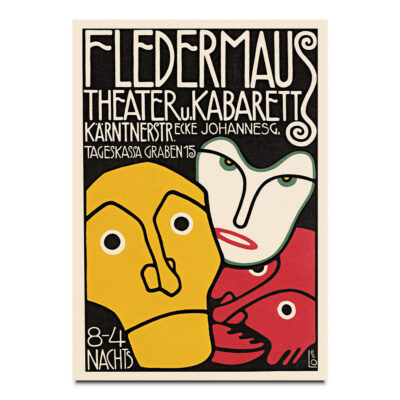 Kabarett Fledermaus poster