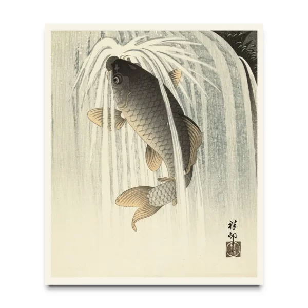 Japanese carp - Japanese art