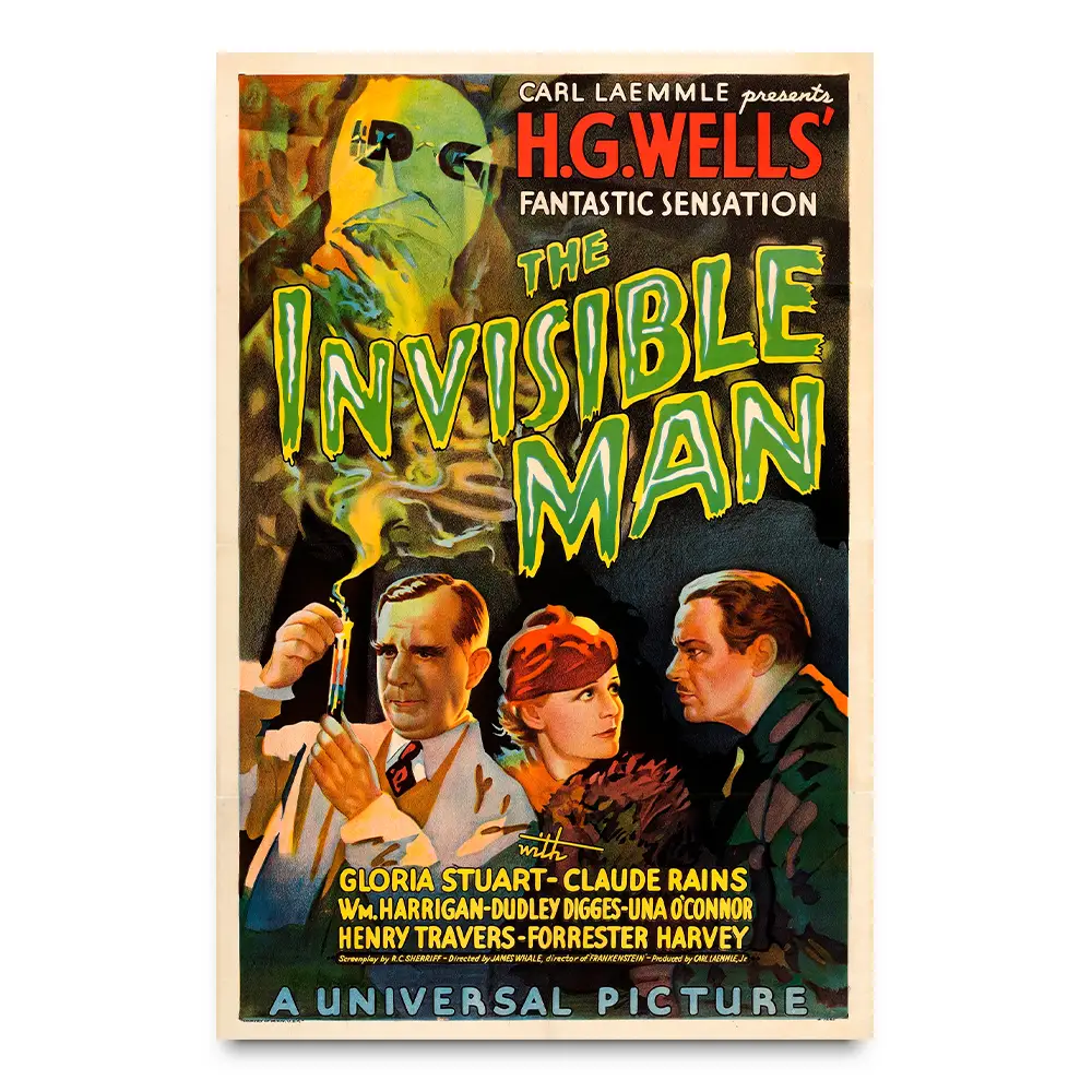 Invisible man film poster