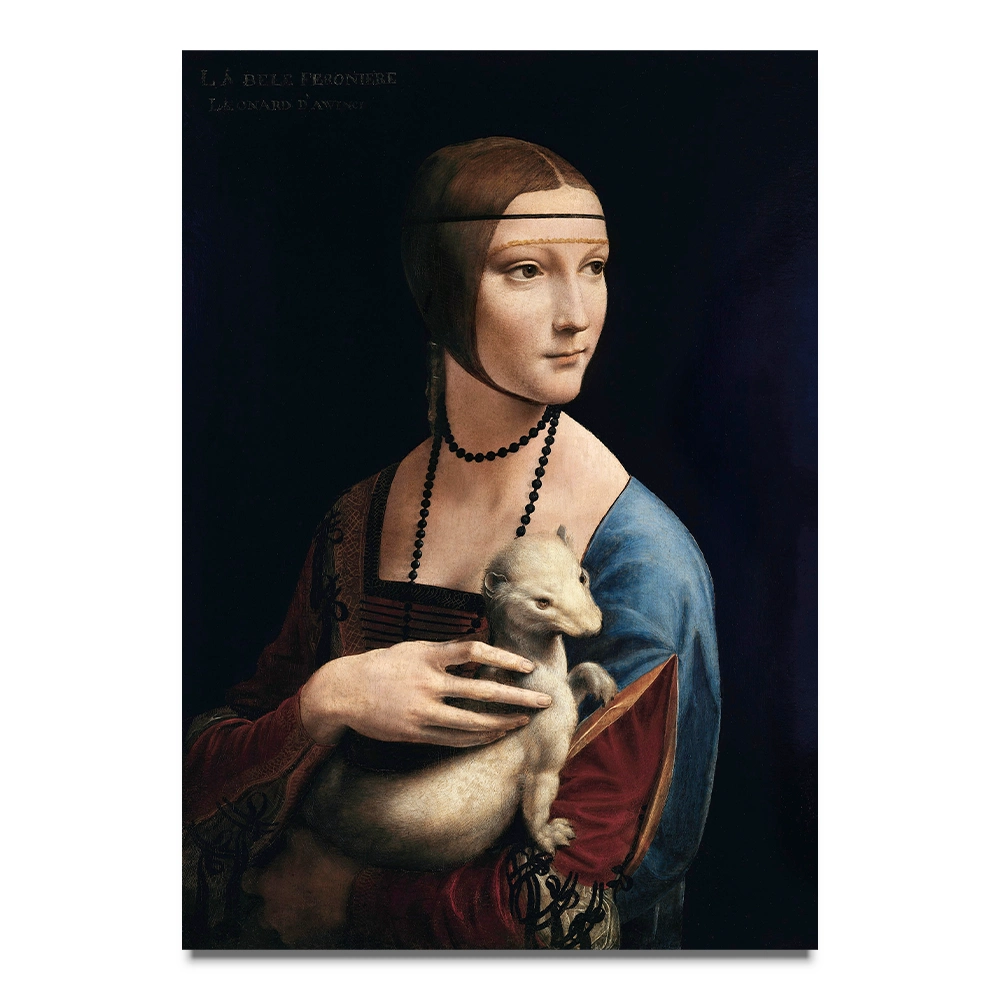 Lady with an Ermine poster