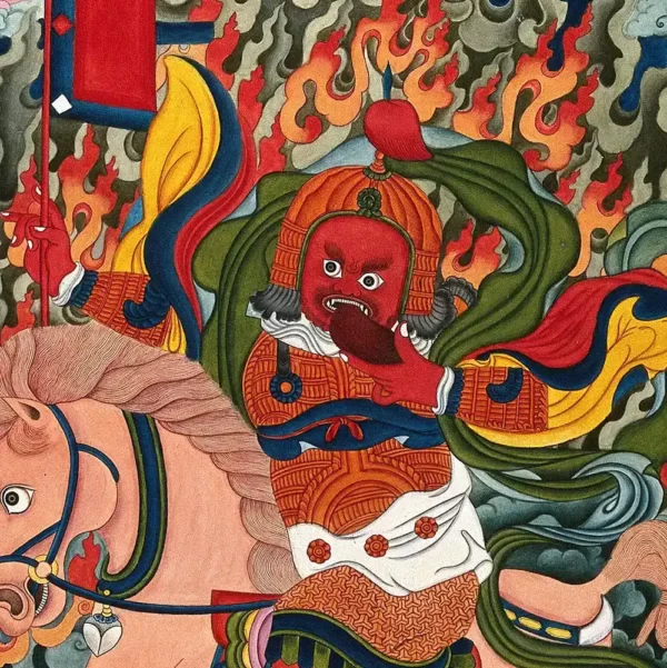 Tibetan religion poster