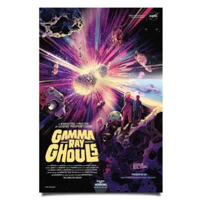 Gamma Ray Ghouls NASA poster